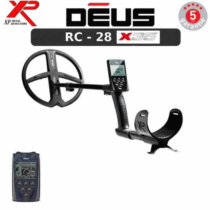 Détecteur XP DEUS - RC - 28X35 -
