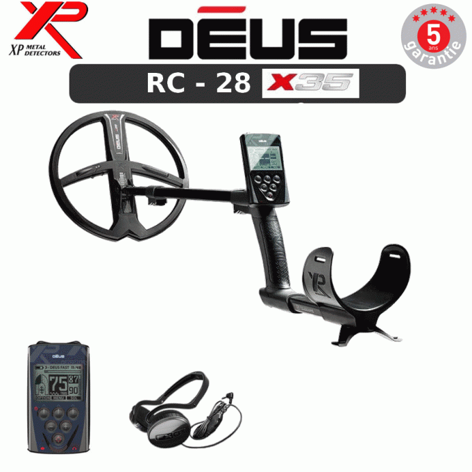 Détecteur XP DEUS - RC - 28X35 - FX03