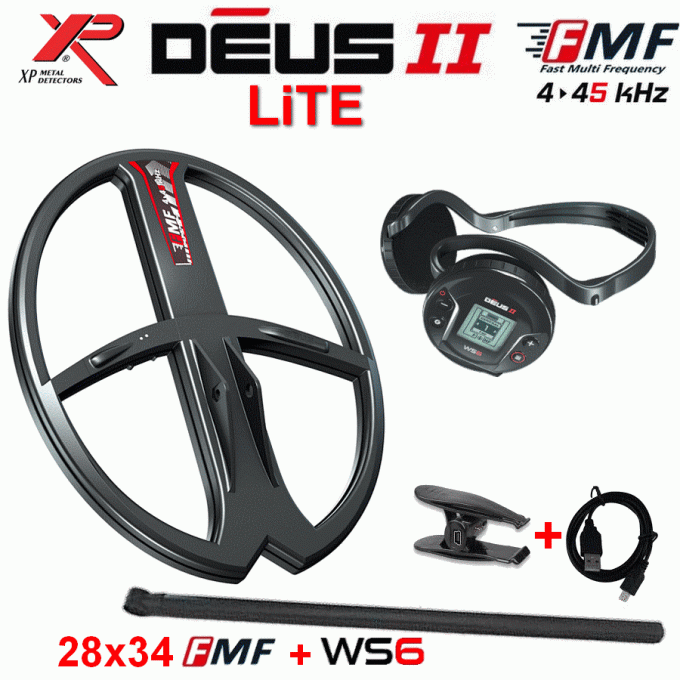 XP DEUS 2 - FMF - 34x28 - Pack Conversion