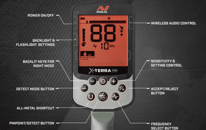 Détecteur Minelab X-TERRA Pro