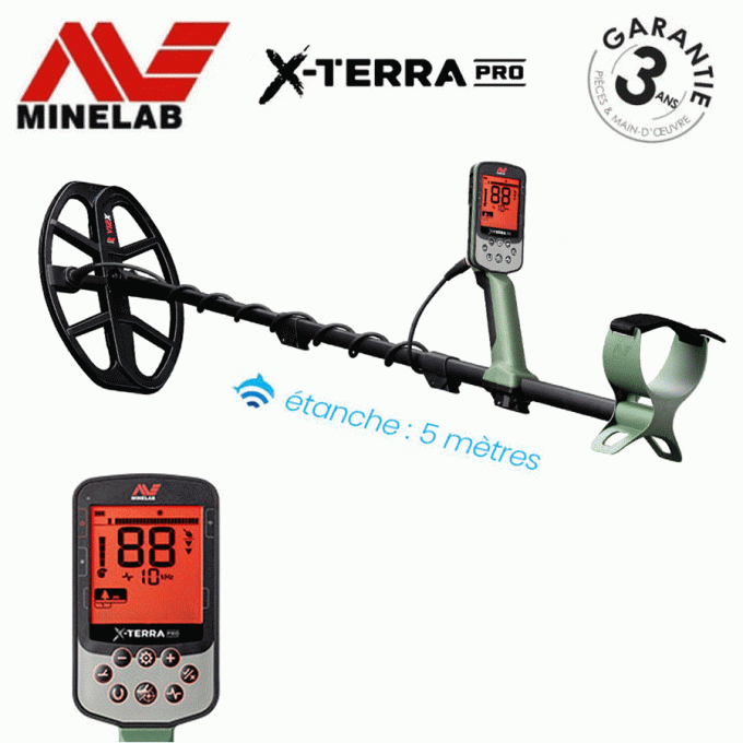 Détecteur Minelab X-TERRA Pro